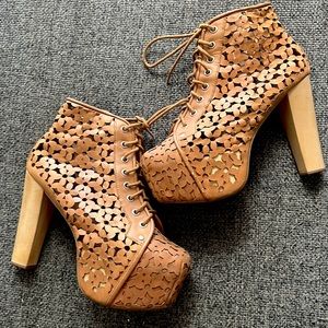Jeffrey Campbell Lita Daisy Size 10M- RARE- Good Condition!